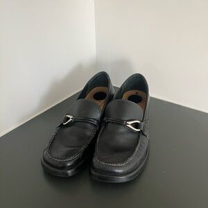 G.H. Bass & Co. Black Leather Loafers